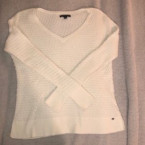 American Eagle White Sweater
